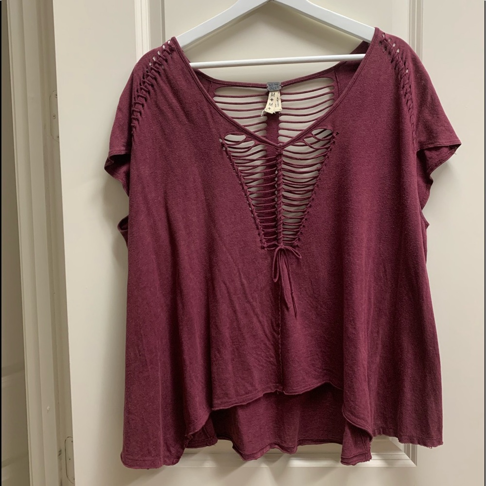 Edgy Free People top